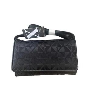 Vintage Maxx New York Black Crossbody Shoulder Bag Purse NWT